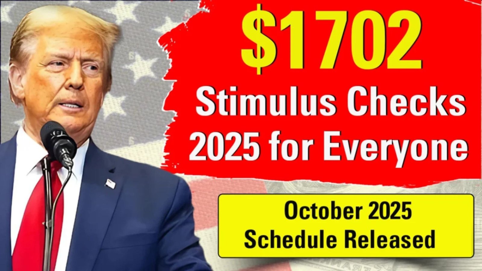 $1702 Stimulus Checks 2025 for Everyone